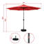 Parasol de patio avec base-2114751869-2114751865