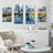 " Boston Harbor " 4 - Pieces Painting Print-63563122