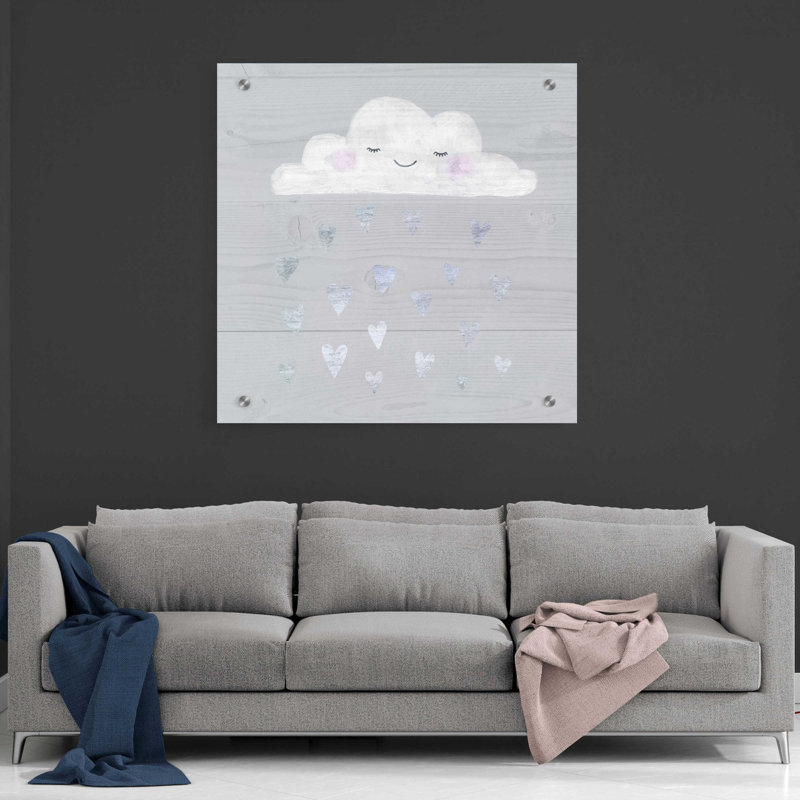 «Sweet Dreams IV» par Victoria Borges, art mural en verre acrylique, H 36 po x l 36 po x P 0,2 po