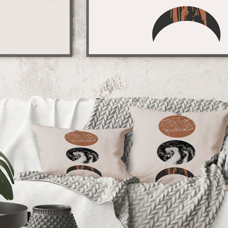 Abstract Throw Pillow