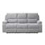 Tation Chenille Electric 3 Seater Reclining Sofa-124301324