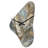 Gold Feather Extravaganza V - Boomerang Shape Large Glam Feather 3D Wall Clock-104144952