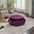 Velvet Fabric Tufted Storage Ottoman-910400726