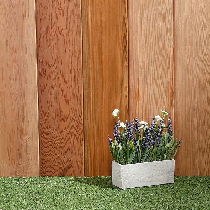 Cedar Cladding, 10.8cm H x 14.4cm W x 91.5cm D