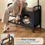 Hall Tree 109cm Wide with Bench and Shoe Storage