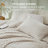 Bedsure King Size Comforter Sets - 3-Piece Double-Sided Fleece Fluffy Olive Green Bedding, Cozy Striped Aesthetic for Modern & Guest Bedrooms, All-Season Luxury Home Decor-105492176-105492182