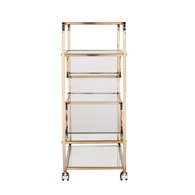 Tellis Metal Bar Cart