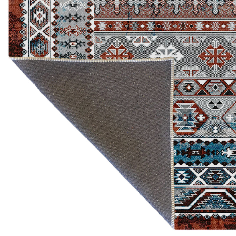 Tapis intérieur / extérieur Ryatt, Rectangle 5 pi x 6 pi 7 po