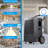 R.W.FLAME 190 Pints Tower Dehumidifier for Rooms up to 10000 Cubic Feet with Remote Included