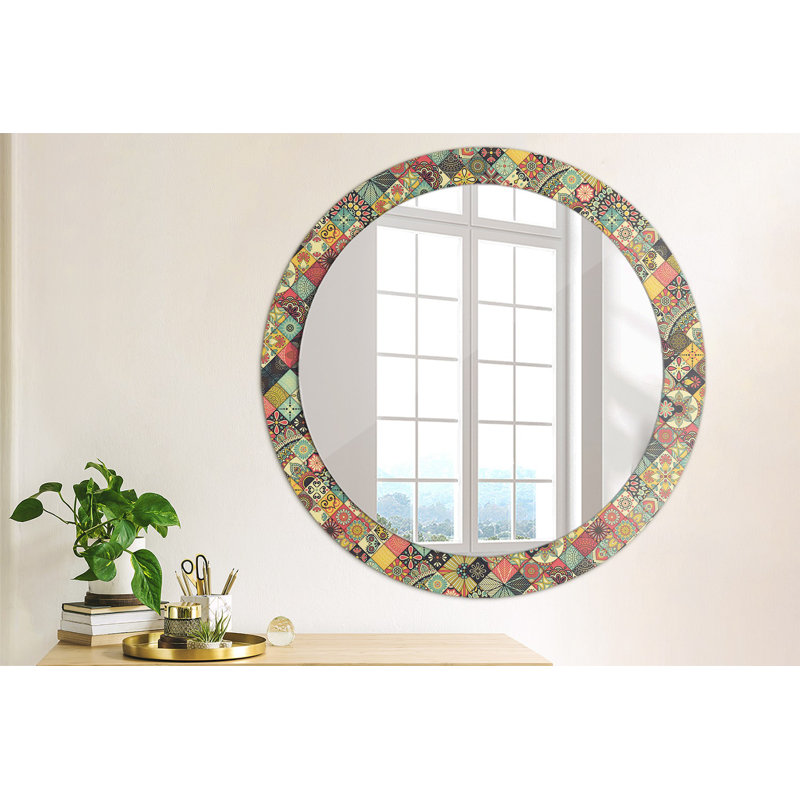 Huldar Glass Flat Wall Mirror