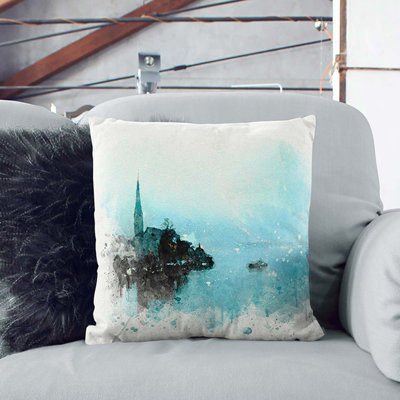 Abstract Square Cushion