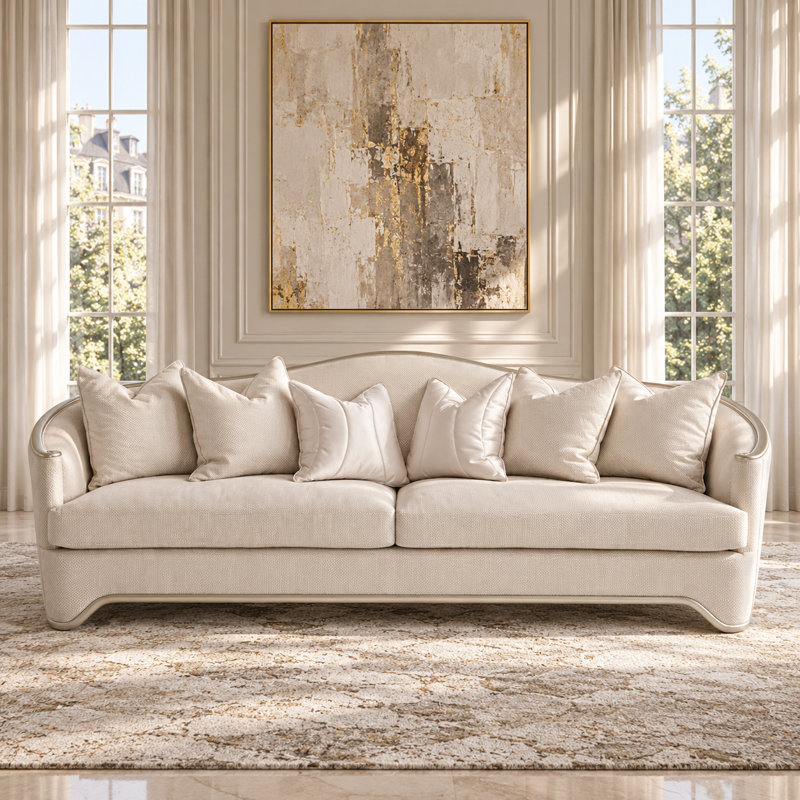 London Place 105'' Recessed Arm Sofa