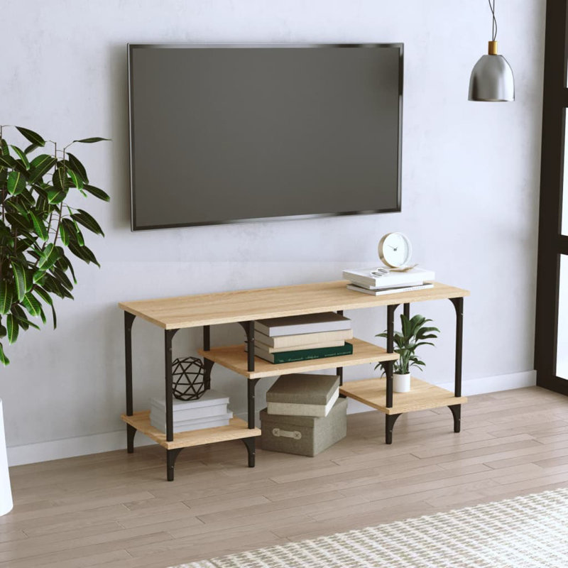 Affonso Unfinished TV Stand for TVs up to 32", Sonoma Oak
