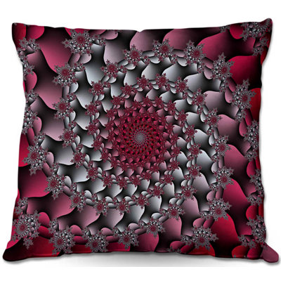 Couch Petal of Rose Throw Pillow
