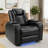 36.2" Wide Modern Upholstered Padded Arm Power Controlled Recliner Home Theatre Seating With Storage (Set of 10)