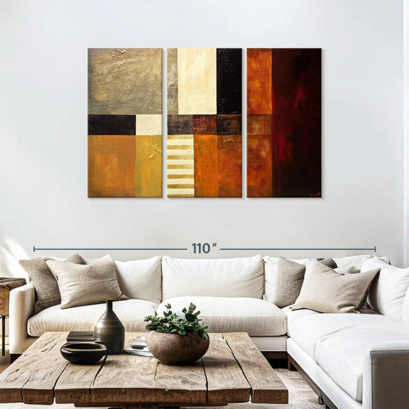Avery Geometric Elegance I, 48" H x 74" W