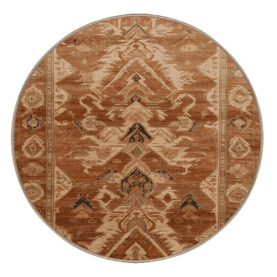Tapis brun lavable à la machine