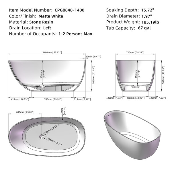 Product Dimensions