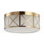 Plafonnier encastré tambour 2 lumières Baity-206826092