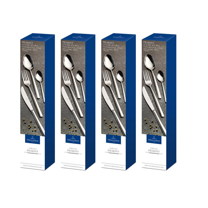 Villeroy & Boch Piemont 16 Piece Cutlery Set