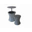 Harwyn Round Metal Outdoor Bar Table , 47cm cm W 45cm cm D