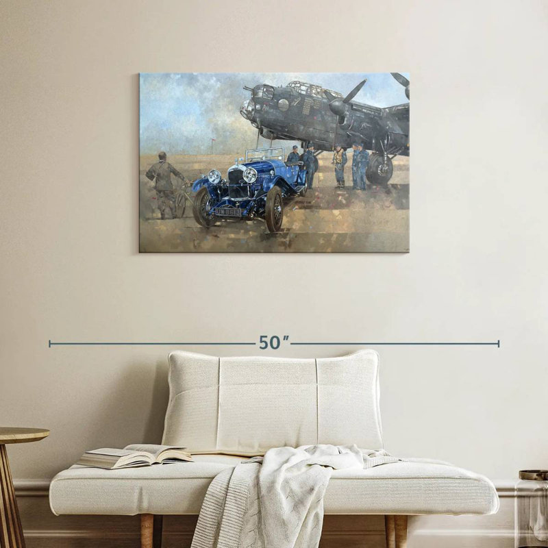 Mehar Able Mable et la Lagonda bleue, H 24 po x l 36 po