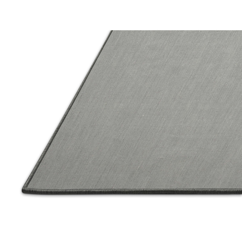 Tapis contemporain gris, Rectangle 2 pi x 5 pi