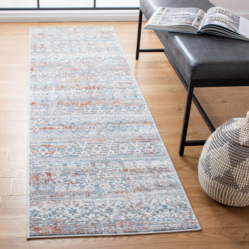 Gov Cotton Southwestern Rug, Runner 2'3" x 8'