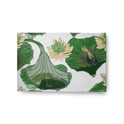 Coggon Chenille Floral Indoor Rug