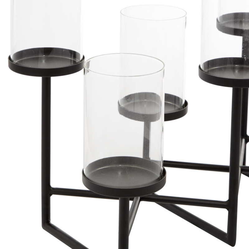 Candélabre de table en fer 16 po
