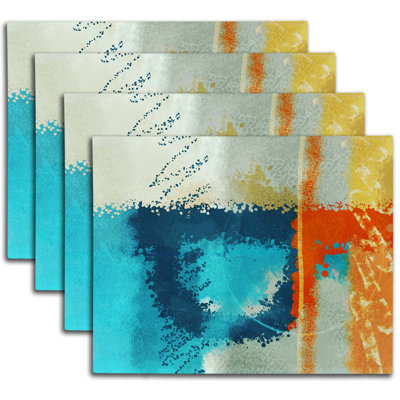 Napperon abstrait en polyester
