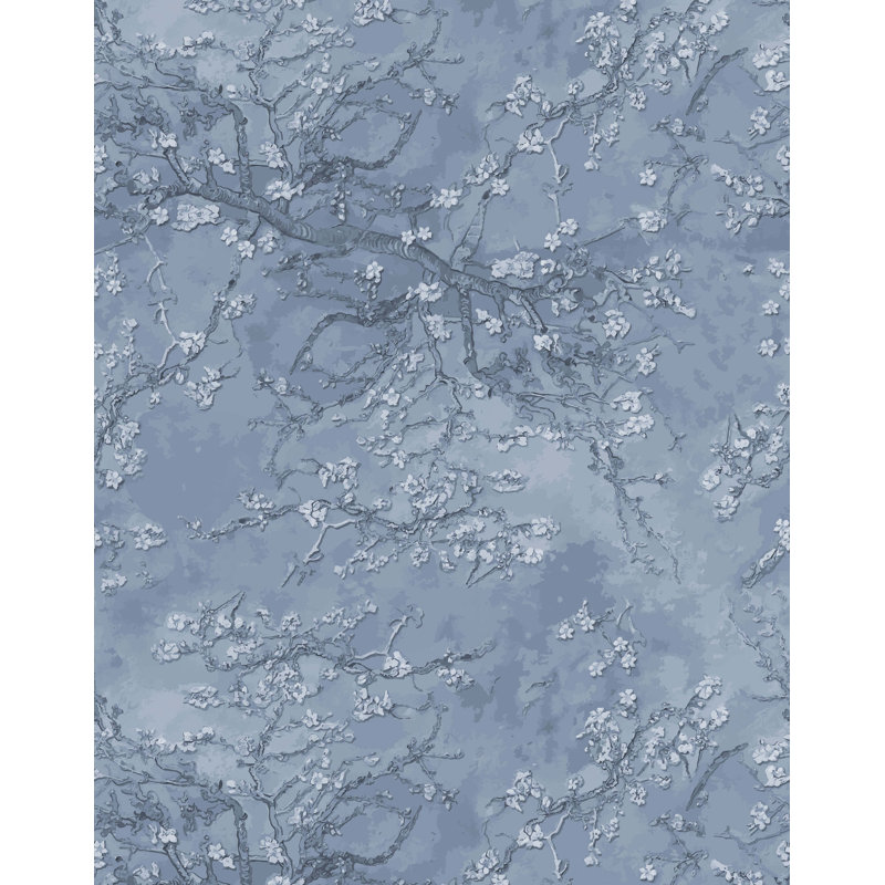 Artibrannan 7m x 75cm Wallpaper Roll, Navy