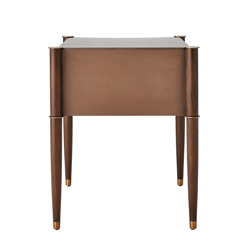 Solid Wood End Table