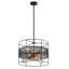 Lustre tambour 6 lumières