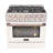Kucht 36" 5.2 Cubic Feet Free Standing Range-73306187-73306184