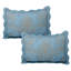 4 Piece Damask Oversized Embroidery Bedspread Set-21301790-21301793