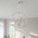 Luminaire suspendu sphère 5 lumières Aria
