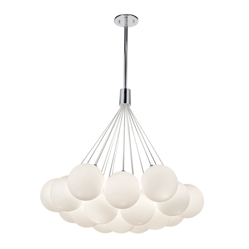 Bolla 19 - Light Chrome LED Cluster Pendant