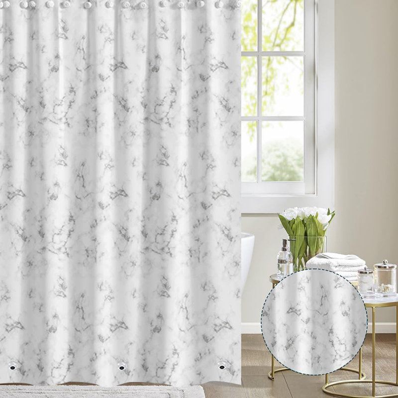 Waterproof Cloud Pattern Acima For Bathroom - 72"X72"