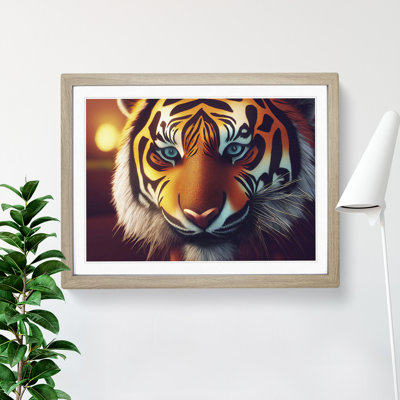 Bold Tiger - Single Picture Frame Print