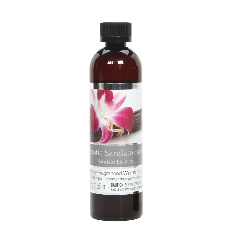 Ensemble de 6 huiles chauffantes exotiques pour bois de santal Hosley's. Cadeau idéal pour les mariages, le spa, le reiki, la méditation et la salle de bain. P1