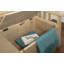 Banc de rangement en bois massif Naja