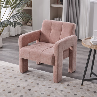Fauteuil moderne minimaliste, fauteuil rembourré pour salon, chambre à coucher, bureau