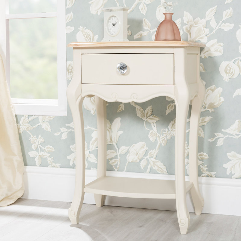 Bedside Table, Champagne