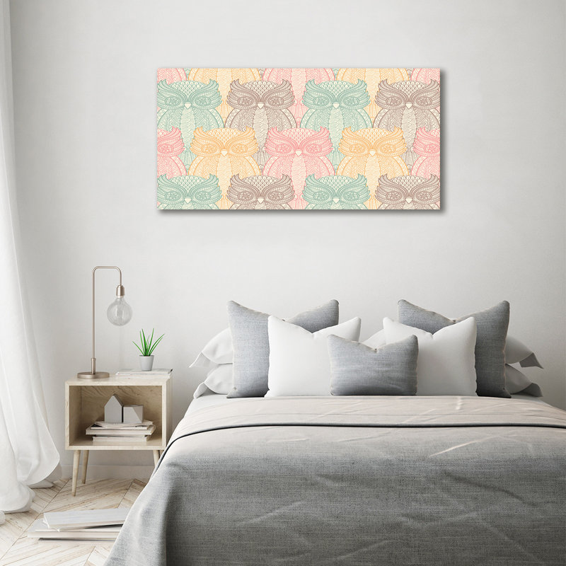 Owls - Wrapped Canvas Print
