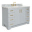Freitas 48'' Solid Wood Single Bathroom Vanity-455992525-532015361-463623750