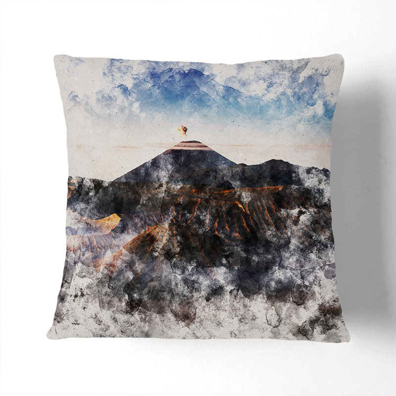 Square Cushion, 40cm H x 40cm W x 15cm D, White