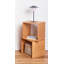 35cm W Manufactured Wood Bedside Table