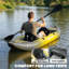Outsunny 2.5' Inflatable Kayak 2-person Sit on Canoe with Paddles-126281061
