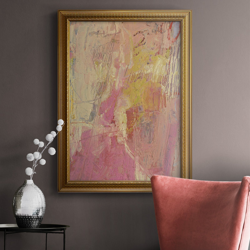 Serry I, toile encadrée de qualité supérieure - prête à être accrochée, H 36 po x l 24 po x P 2,5 po